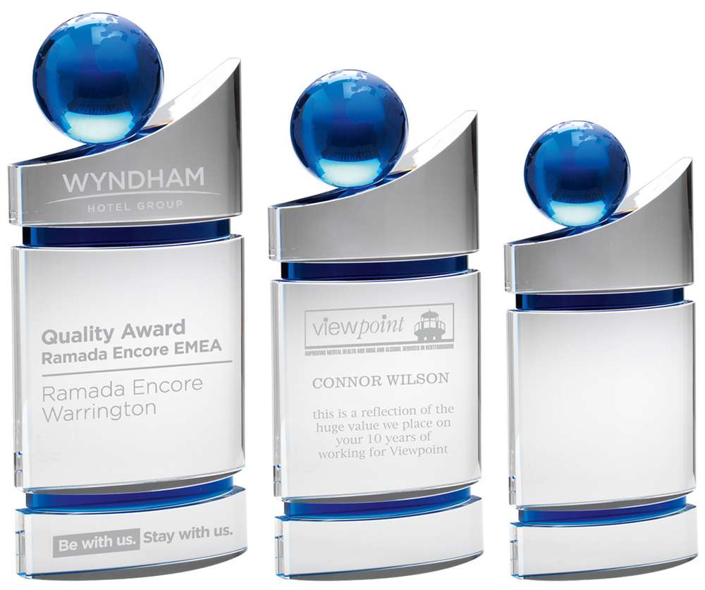 Blue Globe Glass Award