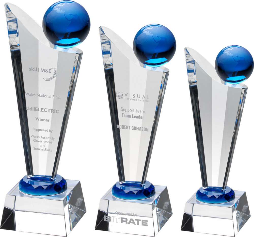 Blue Globe Glass Award