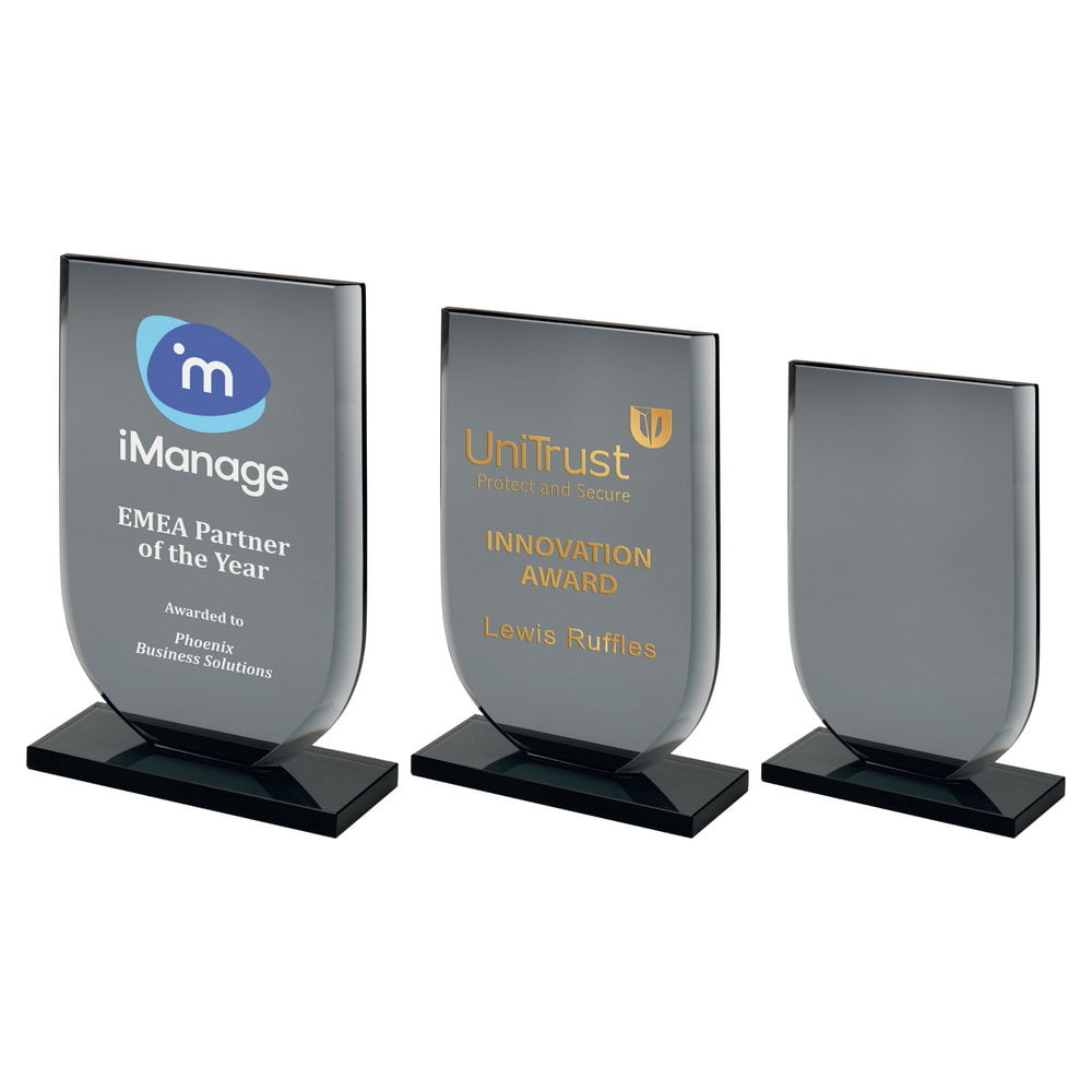 Smoked Glass Shield Award