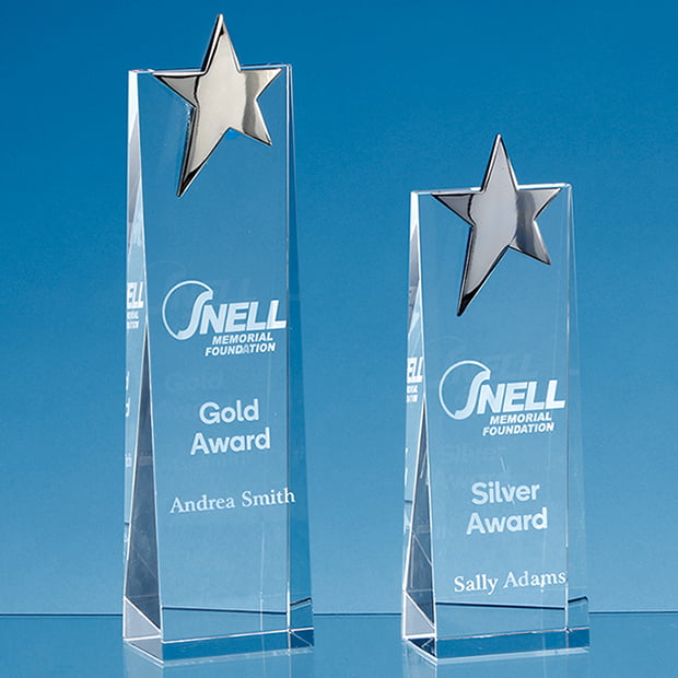 Crystal Rectangle with Star