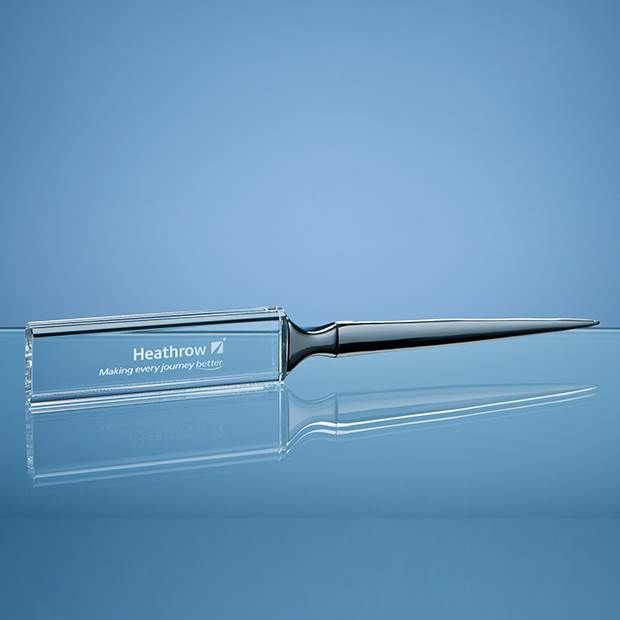 Optical Crystal Letter Opener