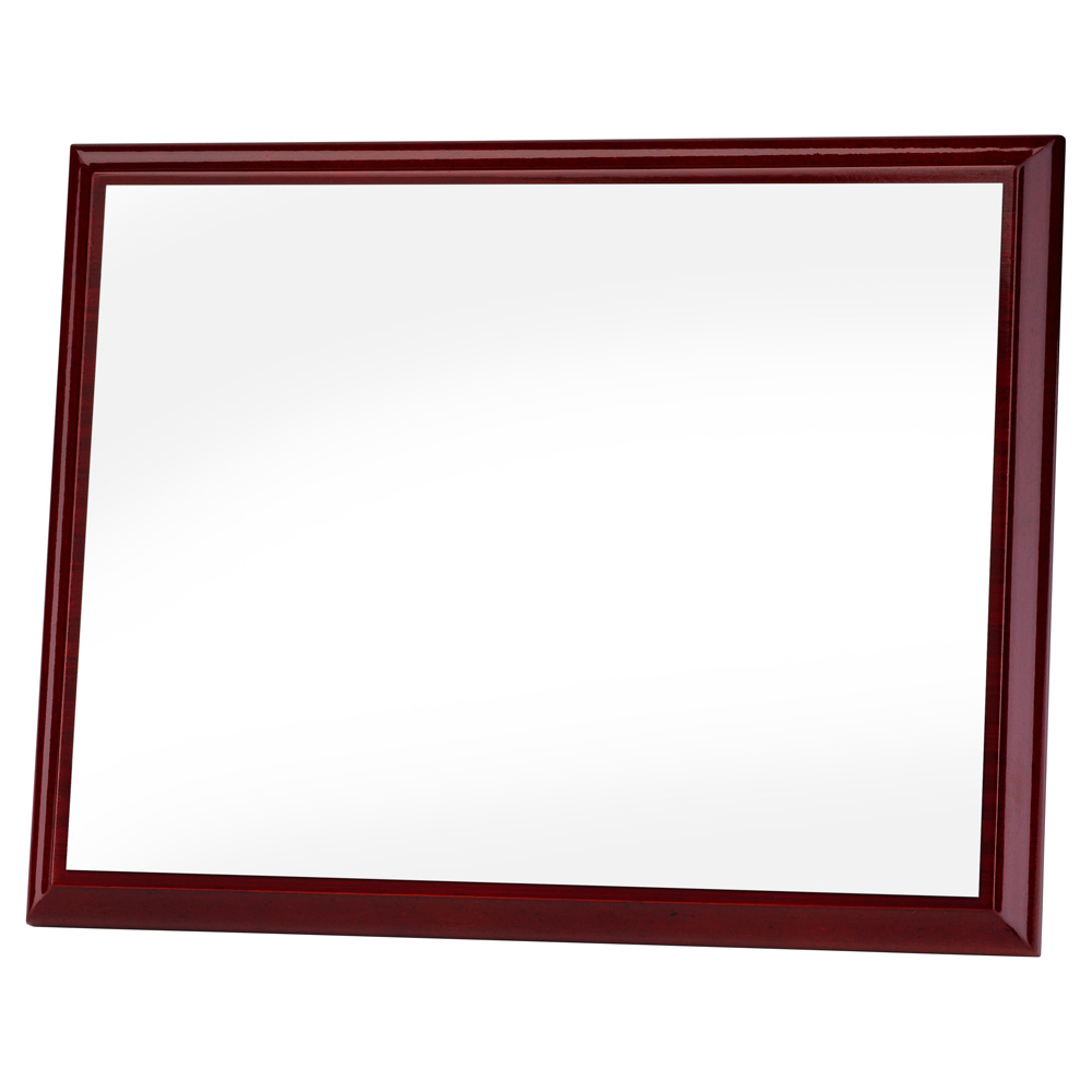 ROSEWOOD PLAQUE WITH WHITE SUBLIMATION FRONT (LANDSCAPE)